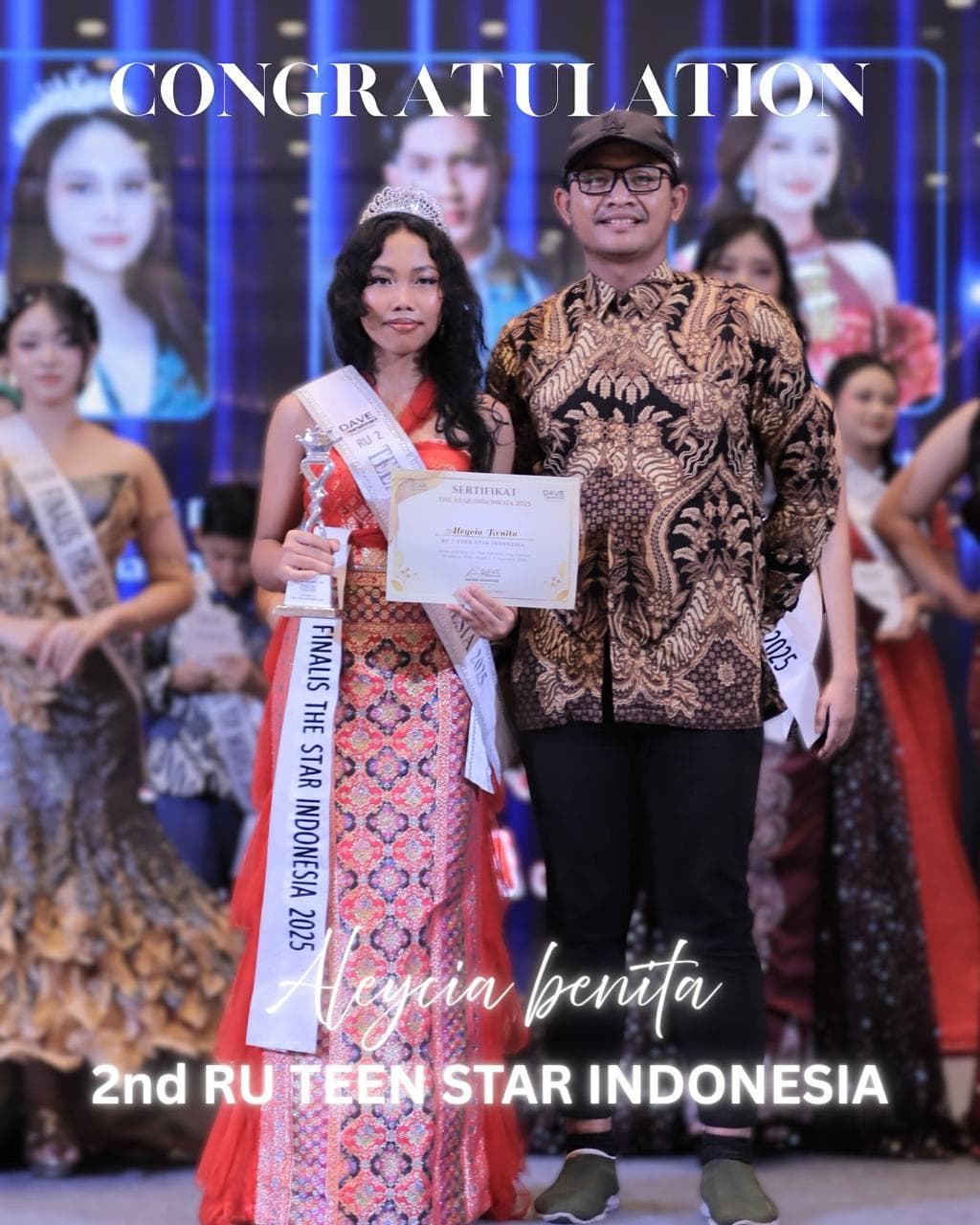 Aleycia Benita — 2nd Runner Up Teen Star Indonesia 2025